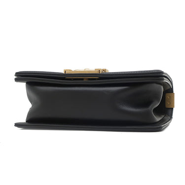 シャネル CHANEL ボーイシャネル 20 A67085 ブラック ラムスキン ショルダーバッグ マットゴールド金具 黒 チェーンバッグ