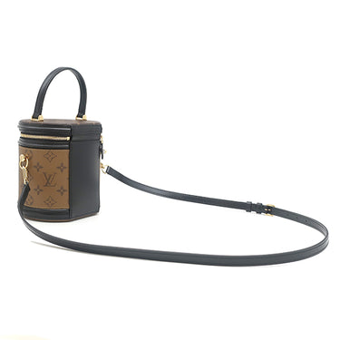 ルイヴィトン LOUIS VUITTON カンヌ M43986 モノグラムリバース モノグラムキャンバス モノグラムリバースキャンバス 2WAYバッグ ゴールド金具 茶 ハンドバッグ ショルダー