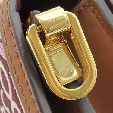 ルイヴィトン LOUIS VUITTON ドーフィーヌ MINI M57172 ボルドー キャンバス モノグラムジャガード ショルダーバッグ ゴールド金具 SINCE1854
