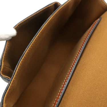 セリーヌ CELINE フォルコ ミディアム 191502BZJ タン レザー トリオンフキャンバス ショルダーバッグ ゴールド金具 茶 トリオンフ