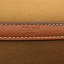 セリーヌ CELINE フォルコ ミディアム 191502BZJ タン レザー トリオンフキャンバス ショルダーバッグ ゴールド金具 茶 トリオンフ