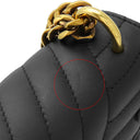 ルイヴィトン LOUIS VUITTON ニューウェーブ チェーンバッグ PM M51683 ブラック カーフ 2WAYバッグ ゴールド金具 黒 ショルダー ハンドバッグ