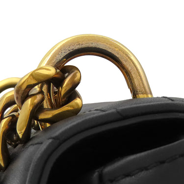ルイヴィトン LOUIS VUITTON ニューウェーブ チェーンバッグ PM M51683 ブラック カーフ 2WAYバッグ ゴールド金具 黒 ショルダー ハンドバッグ