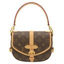 ルイヴィトン LOUIS VUITTON ソミュール BB M46740 モノグラム モノグラムキャンバス 2WAYバッグ ゴールド金具 茶 ハンドバッグ ショルダー