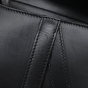 クリスチャン・ディオール Christian Dior サドルバッグ ミニ ブラック レザー 2WAYバッグ ゴールド金具 黒 ハンドバッグ ショルダー