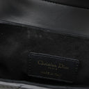 クリスチャン・ディオール Christian Dior サドルバッグ ミニ ブラック レザー 2WAYバッグ ゴールド金具 黒 ハンドバッグ ショルダー