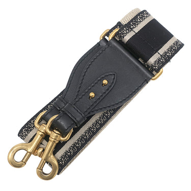 クリスチャン・ディオール Christian Dior サドルバッグ ミニ ブラック レザー 2WAYバッグ ゴールド金具 黒 ハンドバッグ ショルダー
