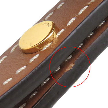 セリーヌ CELINE ミニ バーティカル カバ 194372BZK タン レザー トリオンフキャンバス 2WAYバッグ ゴールド金具 茶 ショルダー ロゴ トリオンフ
