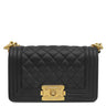 シャネル CHANEL ボーイシャネル 20 A67085 ブラック キャビアスキン ショルダーバッグ ゴールド金具 チェーンバッグ