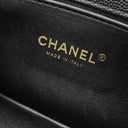 シャネル CHANEL ボーイシャネル 20 A67085 ブラック キャビアスキン ショルダーバッグ ゴールド金具 チェーンバッグ
