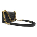 シャネル CHANEL ボーイシャネル 20 A67085 ブラック キャビアスキン ショルダーバッグ ゴールド金具 チェーンバッグ
