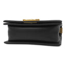 シャネル CHANEL ボーイシャネル 20 A67085 ブラック キャビアスキン ショルダーバッグ ゴールド金具 チェーンバッグ