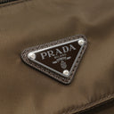 プラダ PRADA Re-Nylon ショルダーバッグ 1BD953 ブラウン ナイロン リサイクルポリアミド ショルダーバッグ シルバー金具 斜め掛け