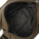 プラダ PRADA Re-Nylon ショルダーバッグ 1BD953 ブラウン ナイロン リサイクルポリアミド ショルダーバッグ シルバー金具 斜め掛け