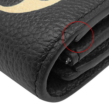 ルイヴィトン LOUIS VUITTON ポルトフォイユ サラ M80496 ブラック×ベージュ モノグラムアンプラント 長財布 ゴールド金具 フラップ