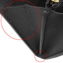 ルイヴィトン LOUIS VUITTON ポルトフォイユ サラ M80496 ブラック×ベージュ モノグラムアンプラント 長財布 ゴールド金具 フラップ