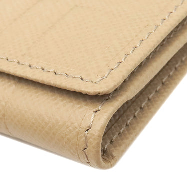バーバリー BURBERRY チェック 4連 キーケース ベージュ レザー キーケース シルバー金具 4本 鍵入れ