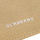 バーバリー BURBERRY チェック 4連 キーケース ベージュ レザー キーケース シルバー金具 4本 鍵入れ