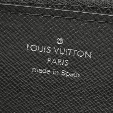 ルイヴィトン LOUIS VUITTON ジッピーXL M42097 アルドワーズ タイガ 長財布 シルバー金具 黒 オーガナイザー