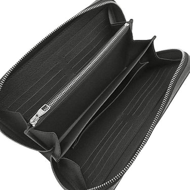 ルイヴィトン LOUIS VUITTON ジッピーXL M42097 アルドワーズ タイガ 長財布 シルバー金具 黒 オーガナイザー