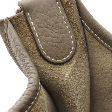 エルメス HERMES エヴリン3 GM エトゥープ トリヨンクレマンス ショルダーバッグ シルバー金具 グレージュ エブリン