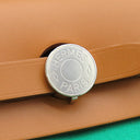 エルメス HERMES エールバッグジップPM 31 ルトゥルネ ミント×ナチュラル×ブルーアズテック トワルオフィシエ ヴァッシュハンター ショルダーバッグ シルバー金具 緑 茶 水色