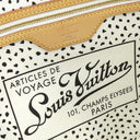 ルイヴィトン LOUIS VUITTON ネヴァーフル MM M40684 モノグラム×ホワイト モノグラムキャンバス トートバッグ ゴールド金具 茶 草間彌生