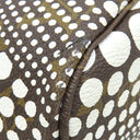 ルイヴィトン LOUIS VUITTON ネヴァーフル MM M40684 モノグラム×ホワイト モノグラムキャンバス トートバッグ ゴールド金具 茶 草間彌生
