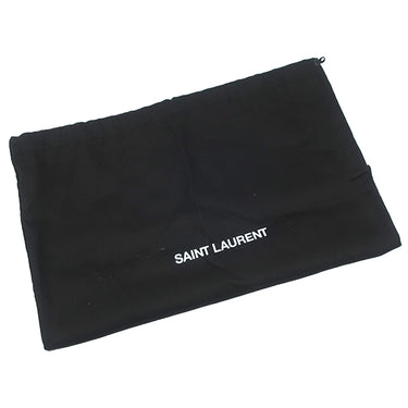 イヴ・サンローラン Yves Saint Laurent ソルフェリーノ 634306 ネイビー レザー ショルダーバッグ ゴールド金具 YSL ロゴプレート カサンドラロゴ