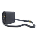 イヴ・サンローラン Yves Saint Laurent ソルフェリーノ 634306 ネイビー レザー ショルダーバッグ ゴールド金具 YSL ロゴプレート カサンドラロゴ