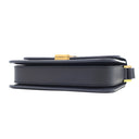 イヴ・サンローラン Yves Saint Laurent ソルフェリーノ 634306 ネイビー レザー ショルダーバッグ ゴールド金具 YSL ロゴプレート カサンドラロゴ