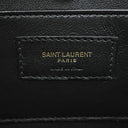 イヴ・サンローラン Yves Saint Laurent ソルフェリーノ 634306 グレー レザー ショルダーバッグ ゴールド金具 YSL ロゴプレート カサンドラロゴ