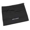サンローラン SAINT LAURENT ル モノグラム ミディアム サッチェル 668582 チェスナット PVC レザー ショルダーバッグ ゴールド金具 茶 YSL ロゴ 総柄