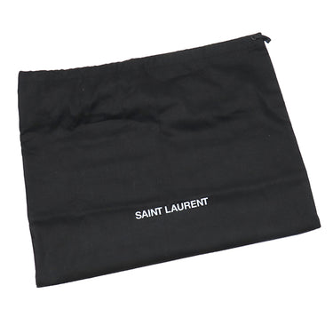 サンローラン SAINT LAURENT ル モノグラム ミディアム サッチェル 668582 チェスナット PVC レザー ショルダーバッグ ゴールド金具 茶 YSL ロゴ 総柄