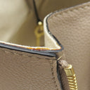 ロエベ LOEWE ハンモック ドローストリング スモール サンド レザー ソフトカーフスキン 2WAYバッグ ゴールド金具 グレージュ 茶 ハンドバッグ ショルダー