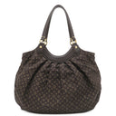 ルイヴィトン LOUIS VUITTON ファンタジー M40408 フザン モノグラムイディール ショルダーバッグ ゴールド金具 茶 トート 肩掛け