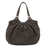 ルイヴィトン LOUIS VUITTON ファンタジー M40408 フザン モノグラムイディール ショルダーバッグ ゴールド金具 茶 トート 肩掛け