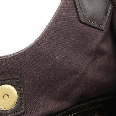 ルイヴィトン LOUIS VUITTON ファンタジー M40408 フザン モノグラムイディール ショルダーバッグ ゴールド金具 茶 トート 肩掛け