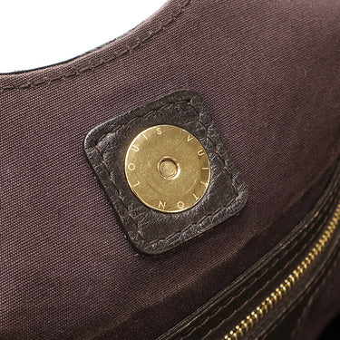 ルイヴィトン LOUIS VUITTON ファンタジー M40408 フザン モノグラムイディール ショルダーバッグ ゴールド金具 茶 トート 肩掛け