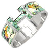 エルメス HERMES クリック クラックH 赤道直下 H306420FPM5PM トロピカル メタル エナメル ブレスレット シルバー金具 新品 未使用 ラージ