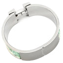 エルメス HERMES クリック クラックH 赤道直下 H306420FPM5PM トロピカル メタル エナメル ブレスレット シルバー金具 新品 未使用 ラージ