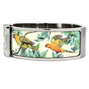 エルメス HERMES クリック クラックH 赤道直下 H306420FPM5PM トロピカル メタル エナメル ブレスレット シルバー金具 新品 未使用 ラージ