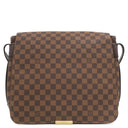 ルイヴィトン LOUIS VUITTON バスティーユ N45258 ダミエエベヌ ダミエキャンバス ショルダーバッグ ゴールド金具 茶