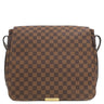 ルイヴィトン LOUIS VUITTON バスティーユ N45258 ダミエエベヌ ダミエキャンバス ショルダーバッグ ゴールド金具 茶