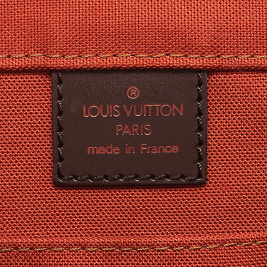 ルイヴィトン LOUIS VUITTON バスティーユ N45258 ダミエエベヌ ダミエキャンバス ショルダーバッグ ゴールド金具 茶