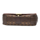 ルイヴィトン LOUIS VUITTON バスティーユ N45258 ダミエエベヌ ダミエキャンバス ショルダーバッグ ゴールド金具 茶