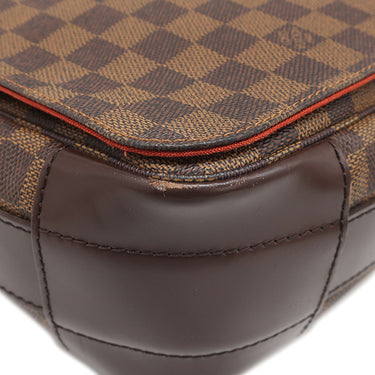 ルイヴィトン LOUIS VUITTON バスティーユ N45258 ダミエエベヌ ダミエキャンバス ショルダーバッグ ゴールド金具 茶