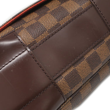 ルイヴィトン LOUIS VUITTON バスティーユ N45258 ダミエエベヌ ダミエキャンバス ショルダーバッグ ゴールド金具 茶