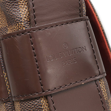 ルイヴィトン LOUIS VUITTON バスティーユ N45258 ダミエエベヌ ダミエキャンバス ショルダーバッグ ゴールド金具 茶