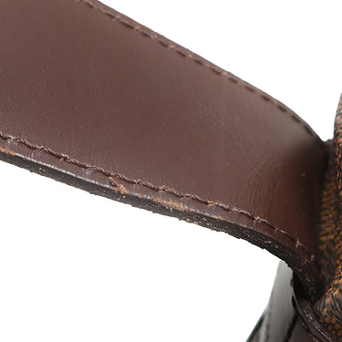 ルイヴィトン LOUIS VUITTON バスティーユ N45258 ダミエエベヌ ダミエキャンバス ショルダーバッグ ゴールド金具 茶